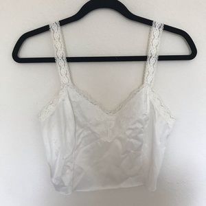 Cropped Lingerie Camisole